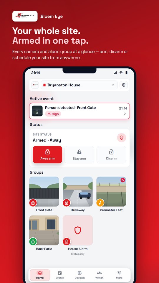 Bloem Eye branded app