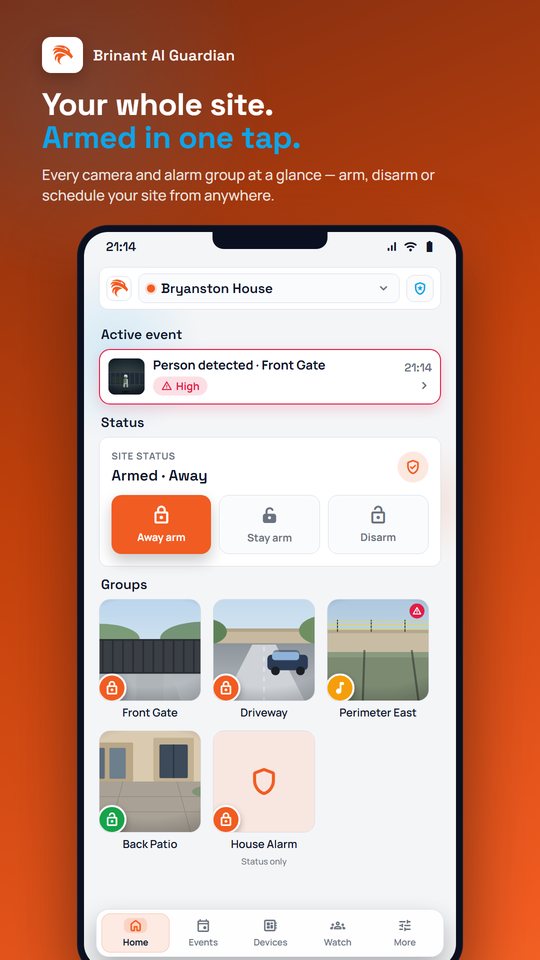 Brinant branded app